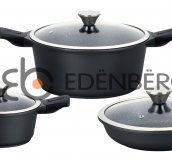 EB-5632 Посуды Набор Кухонной 10 Предметов Съемная Ручка (Литого Алюминия)